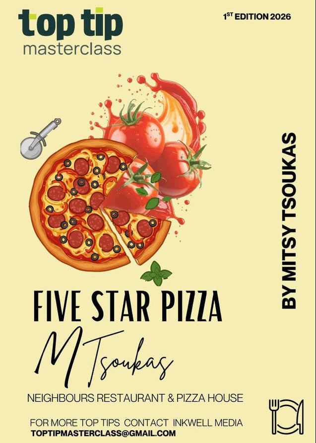 Top Tip Masterclass - 5 Star Pizza By Mitsy Tsoukas