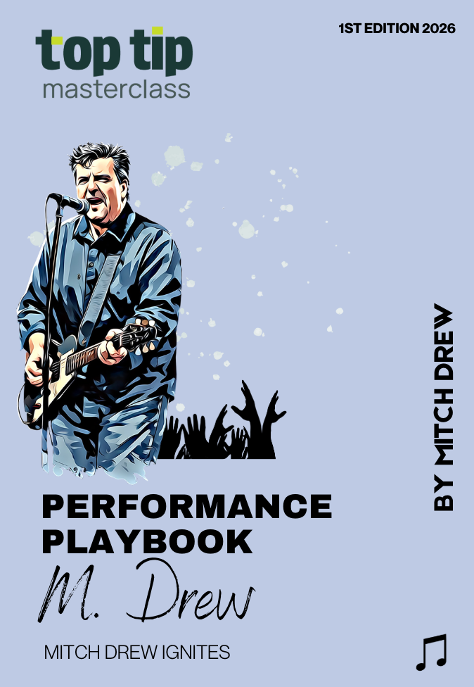 Top Tip Masterclass - Performance Stagecraft  By Mitch Drew